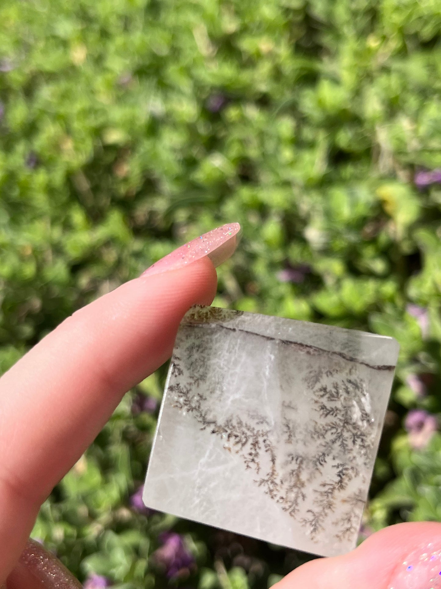 Dendritic Clear Quartz Slabs