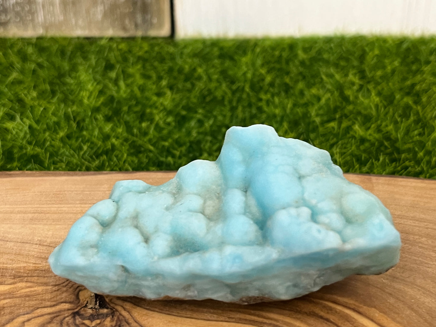 Blue Aragonite Crystal Specimen