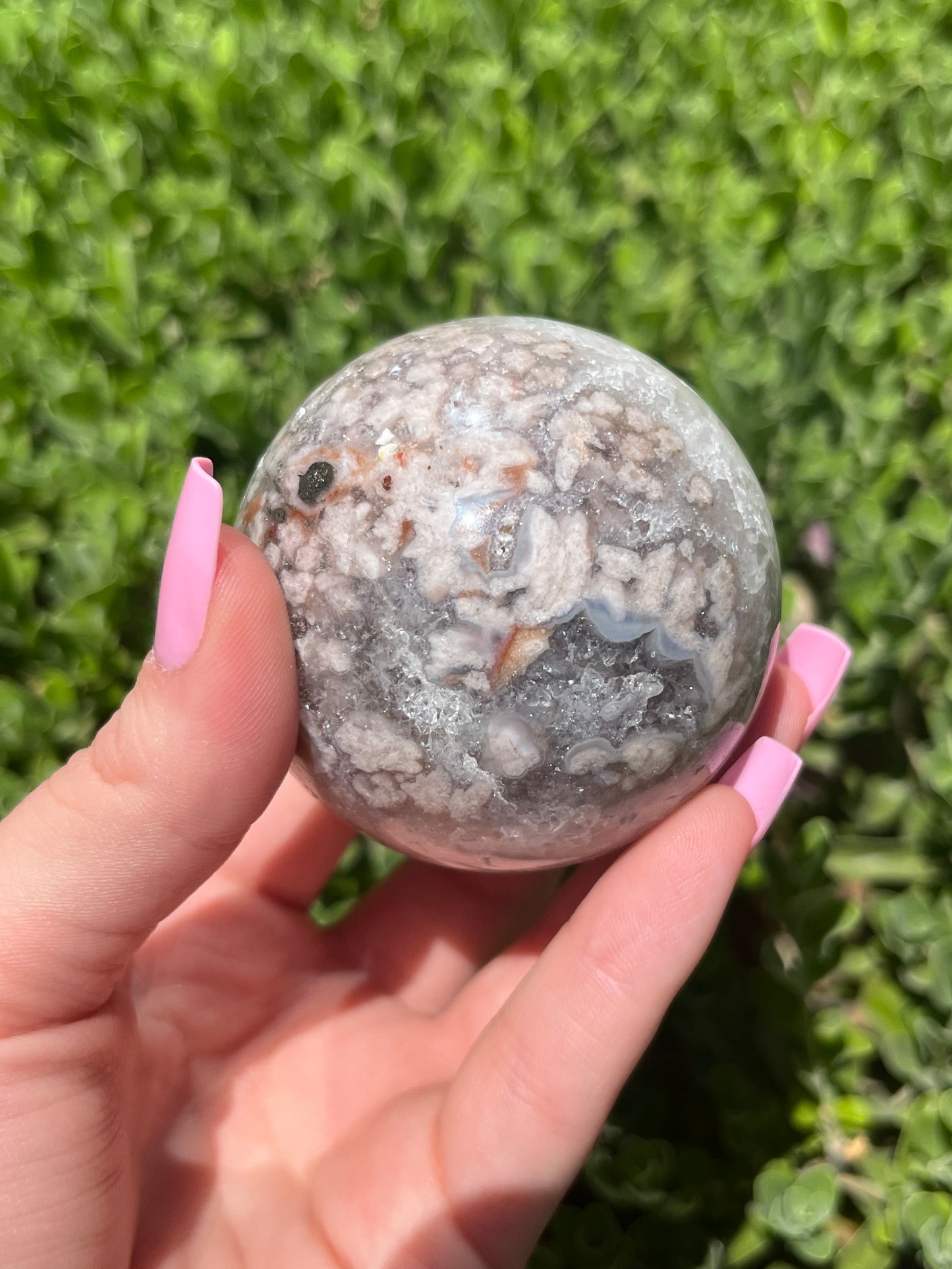 Pink Amethyst Spheres