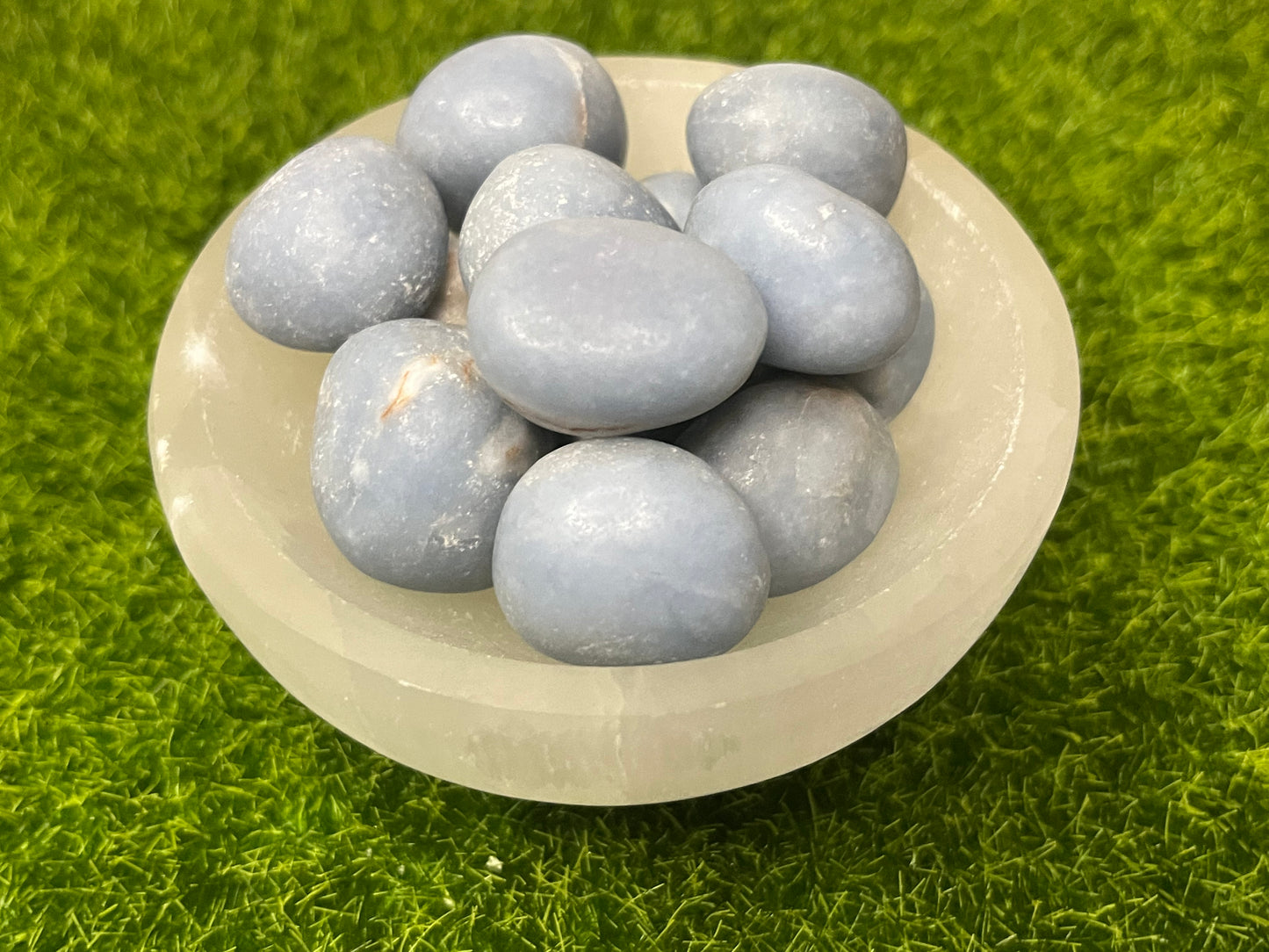 Angelite Tumbles