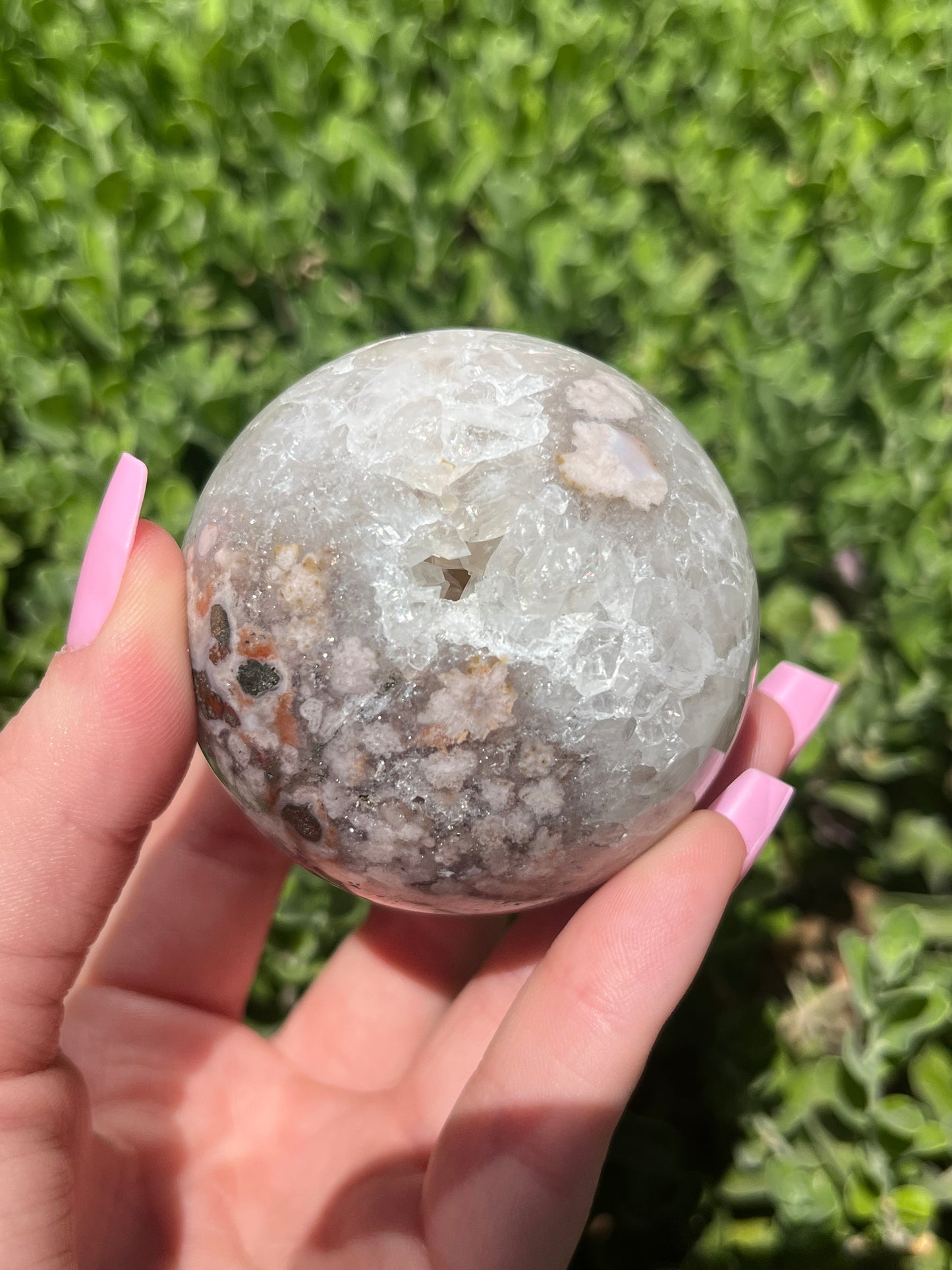 Pink Amethyst Spheres