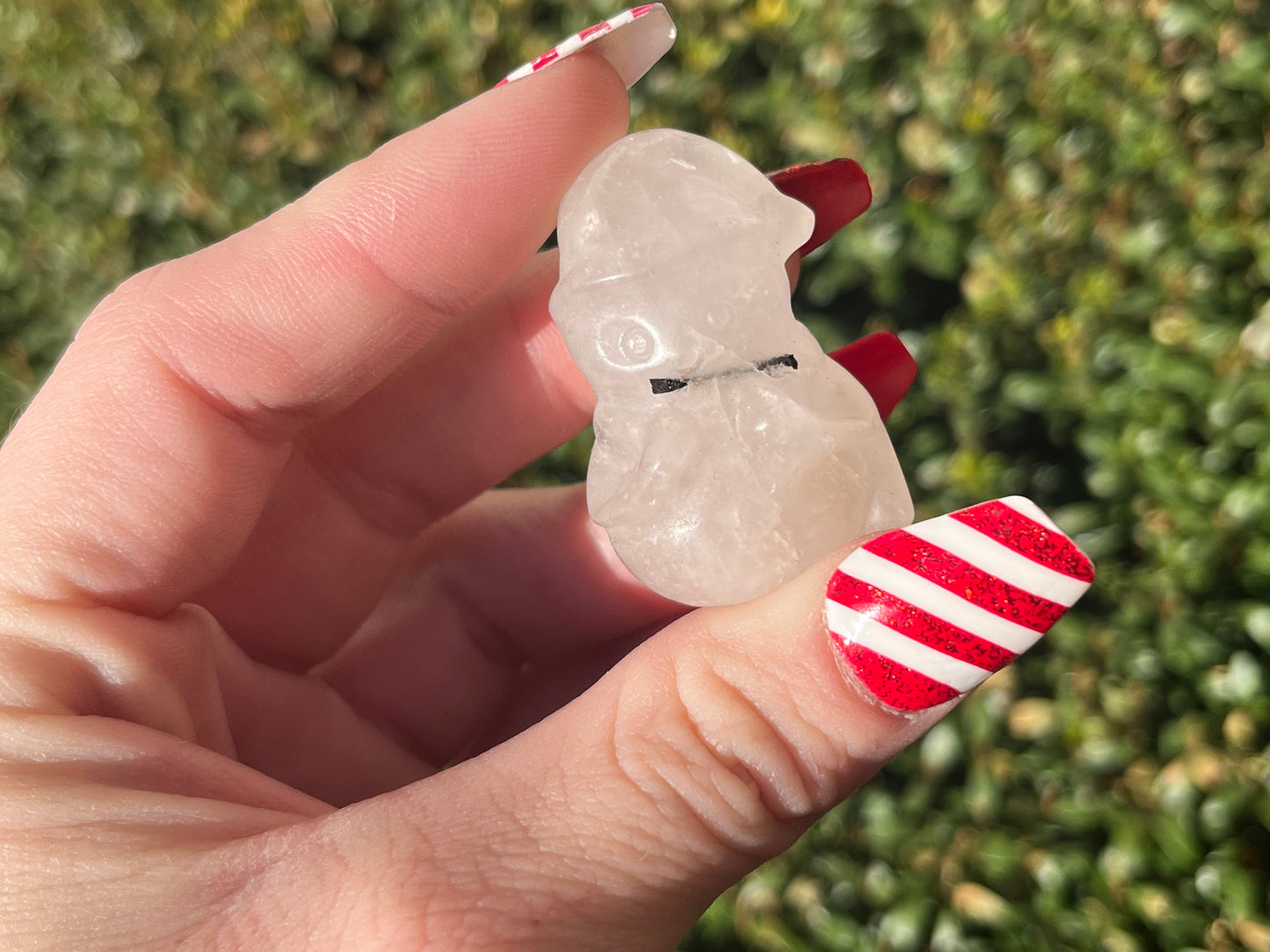 Tourmalinated Quartz Snowmen
