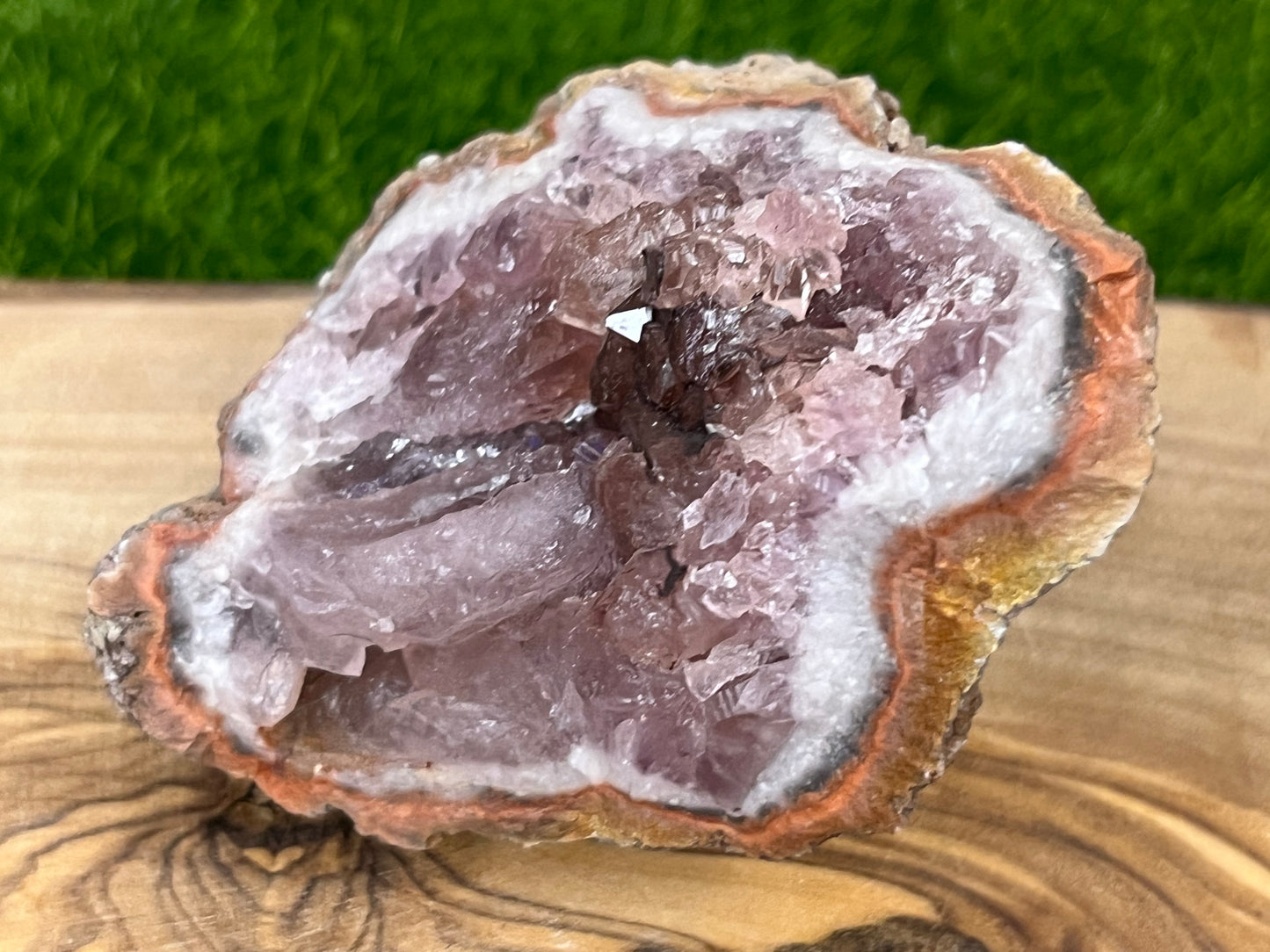 Pink Amethyst Geode Specimens