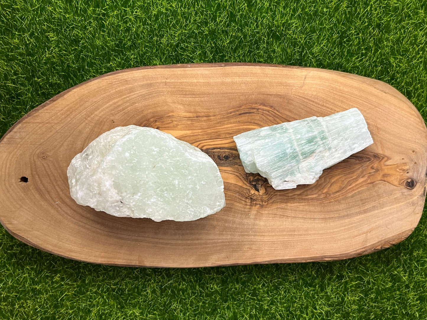 Pistachio Calcite Raw Stone