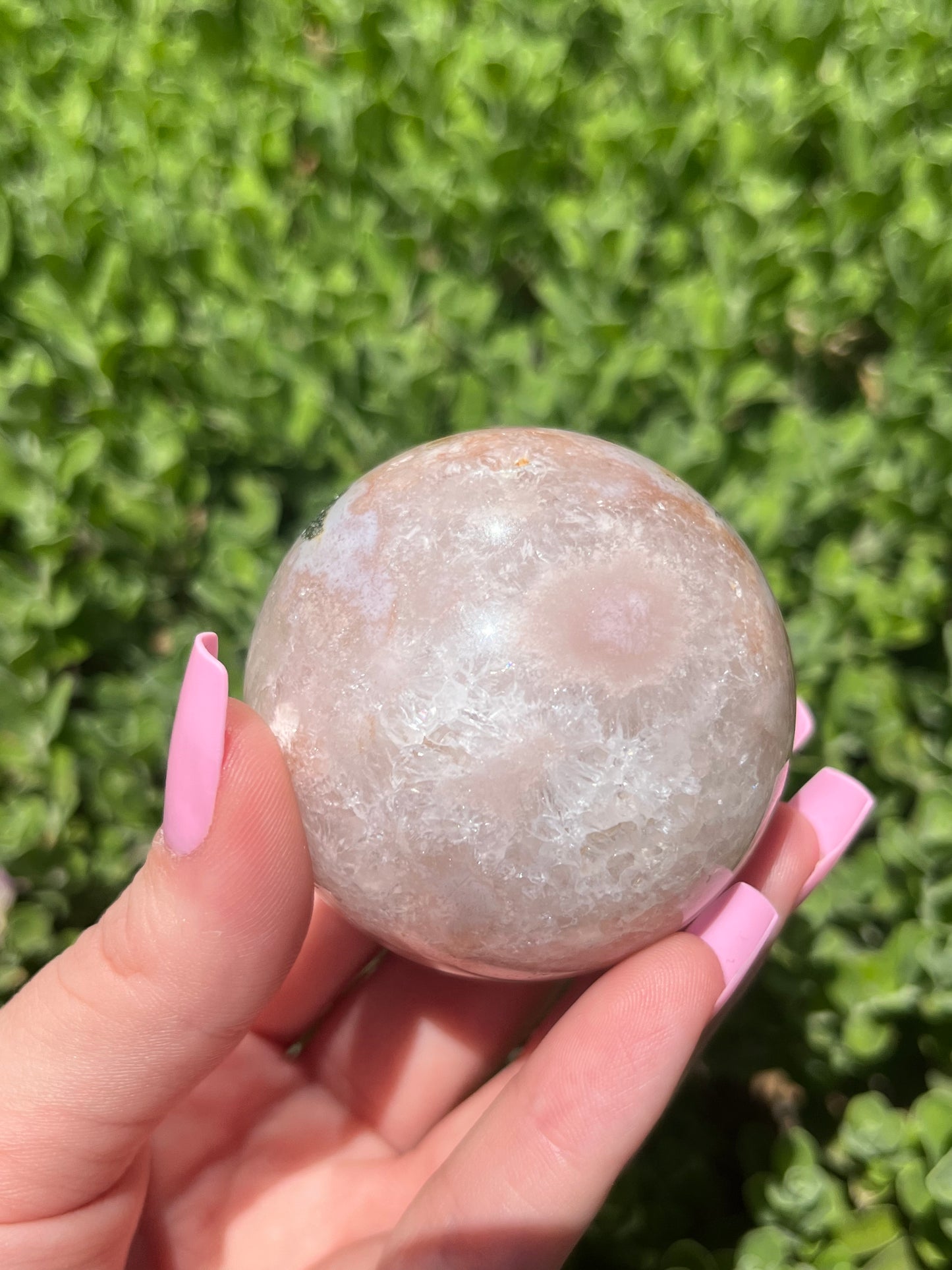 Pink Amethyst Spheres