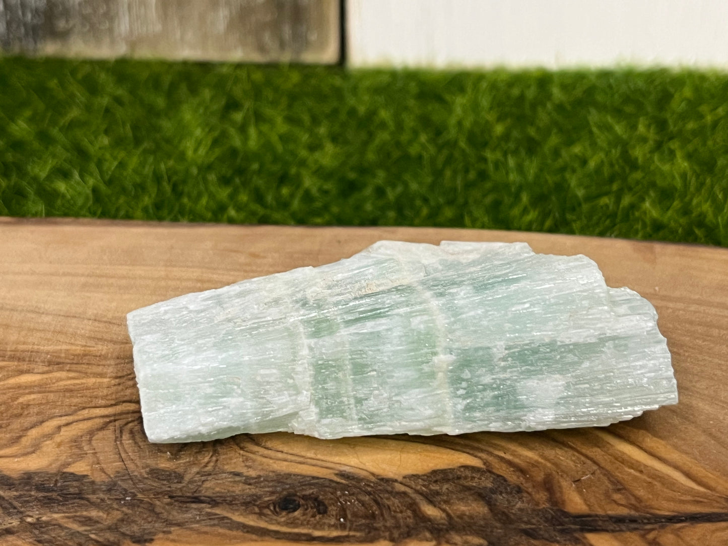 Pistachio Calcite Raw Stone
