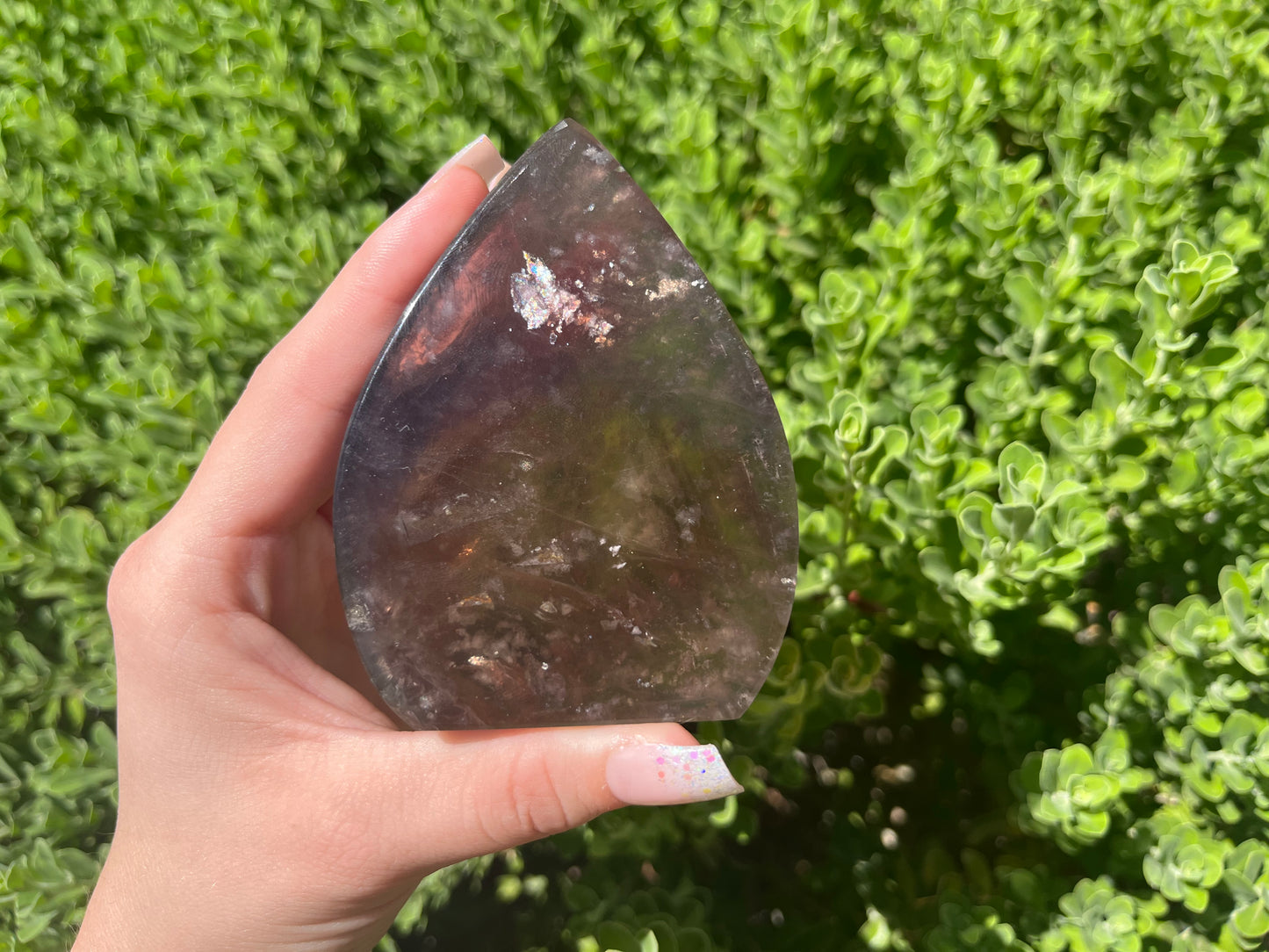 Mica Fluorite Flame