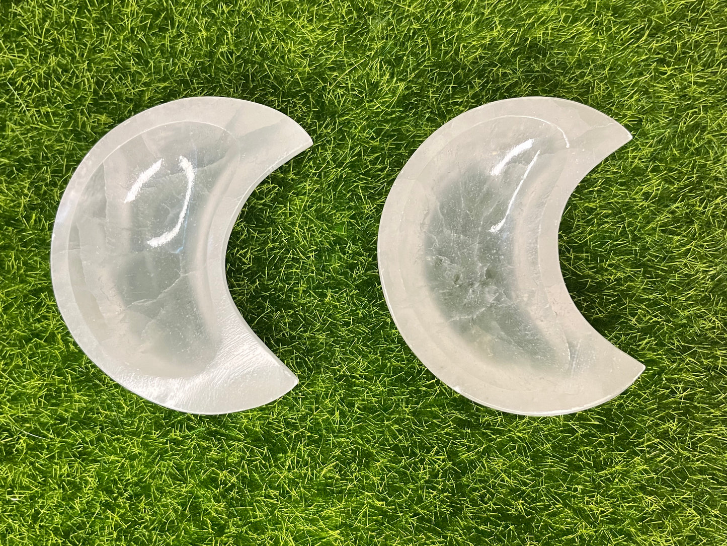 Selenite Moon Bowl