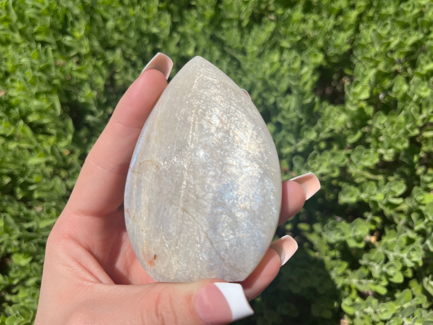 Flashy Moonstone Teardrop Freeform