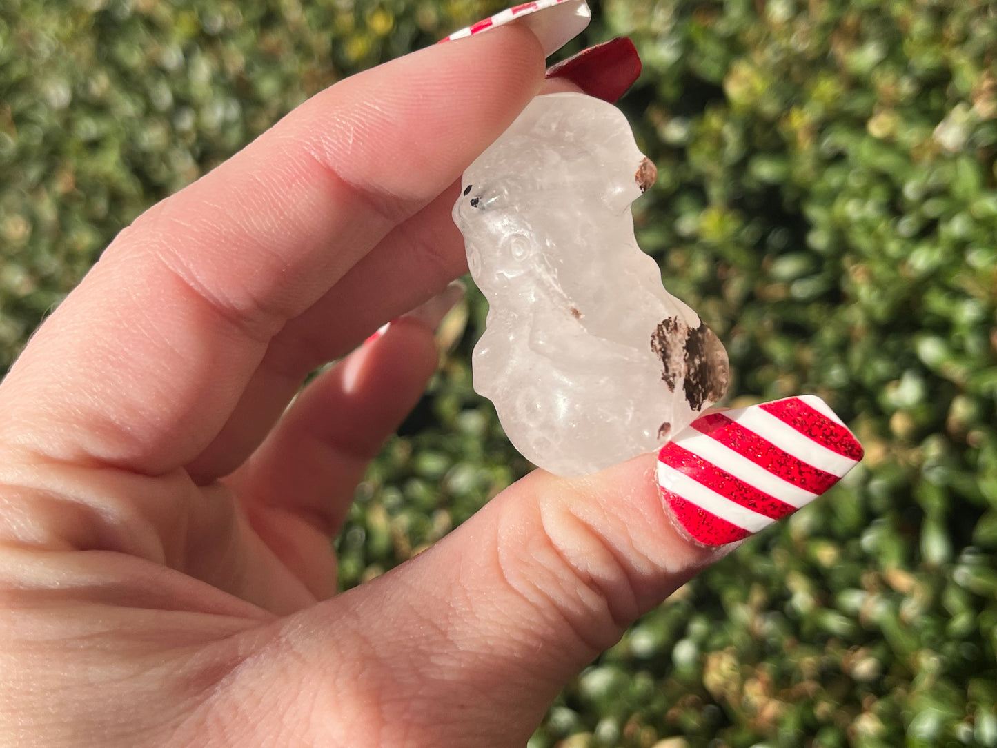 Tourmalinated Quartz Snowmen