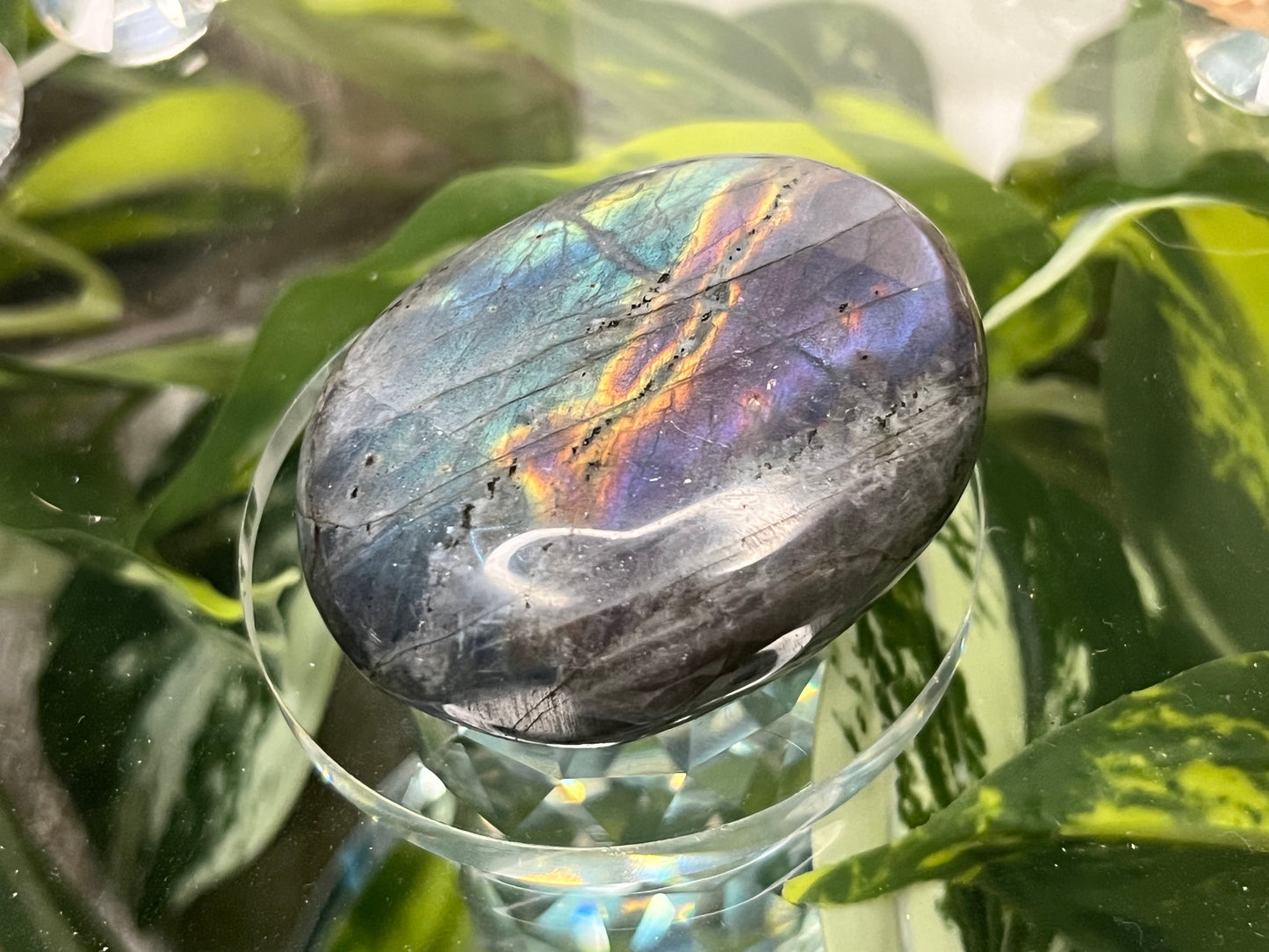 Labradorite Palm Stones