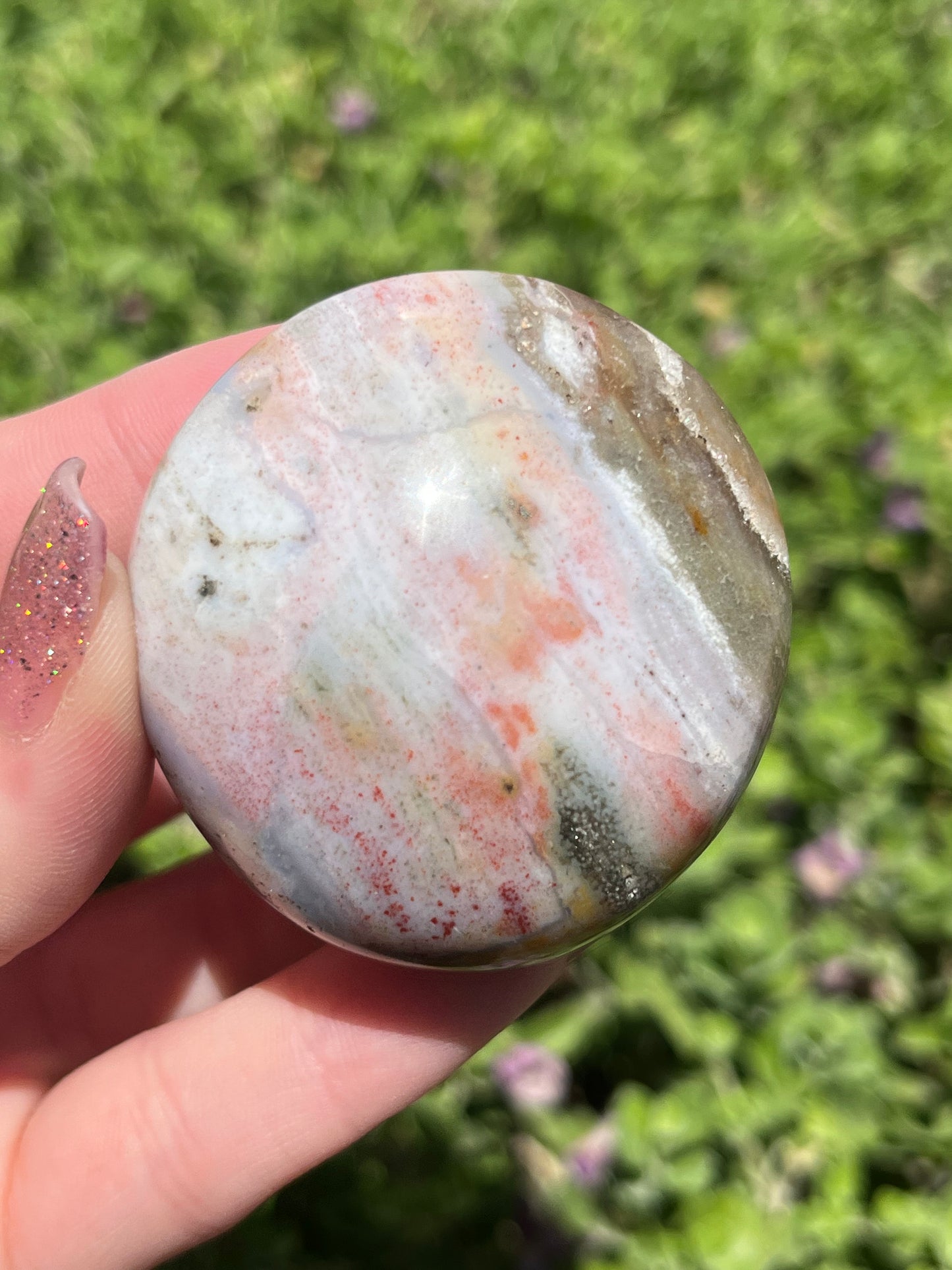 Sea Jasper Palm Stones