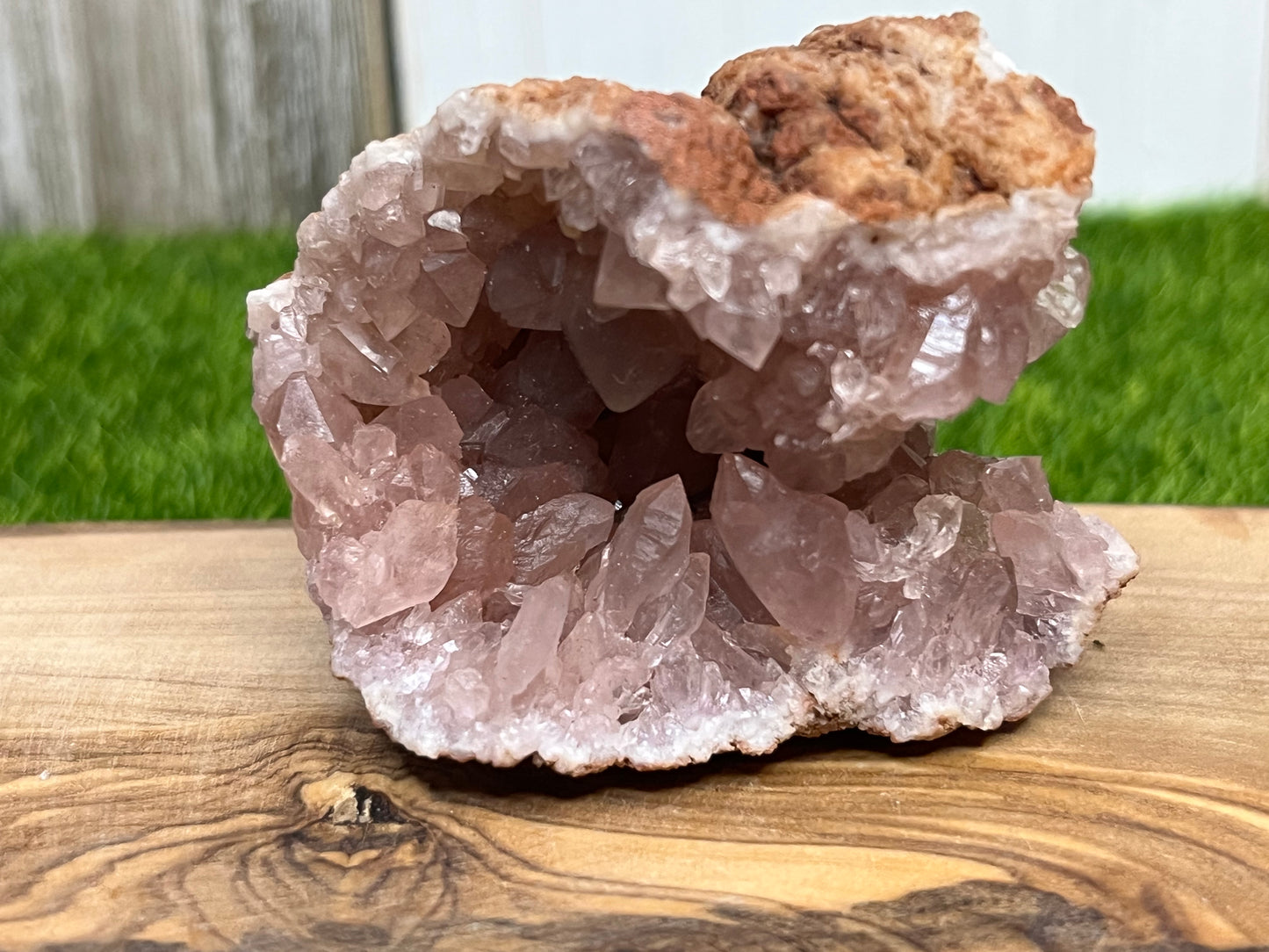 Pink Amethyst Geode Specimens