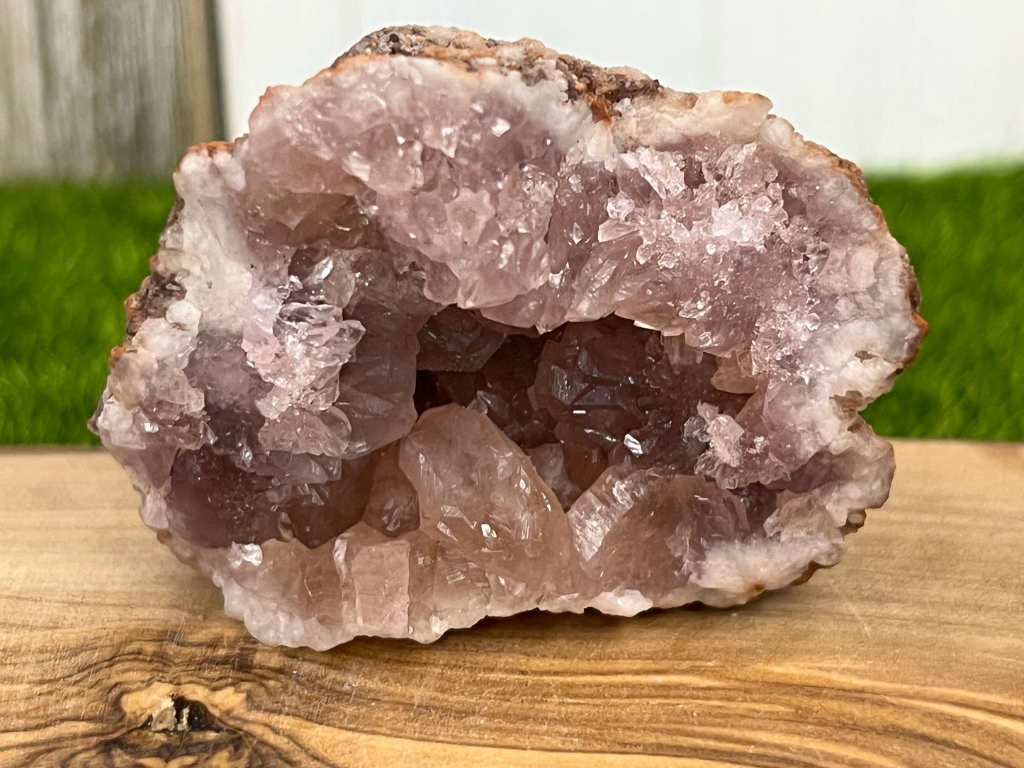 Pink Amethyst Geode Specimens