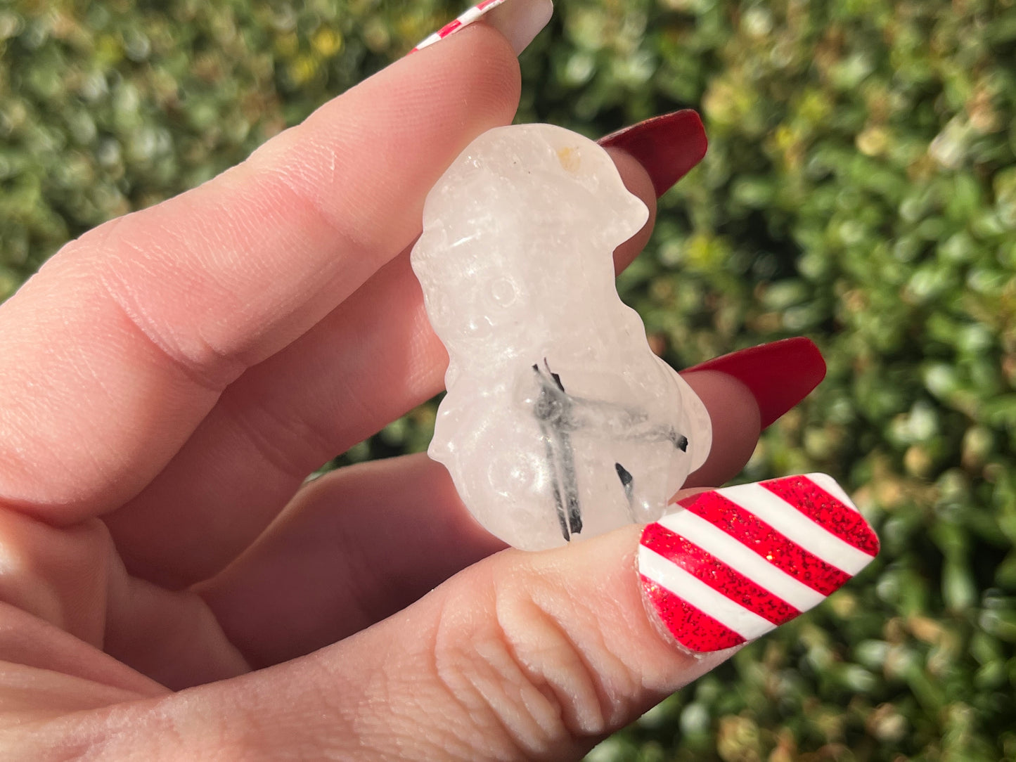 Tourmalinated Quartz Snowmen