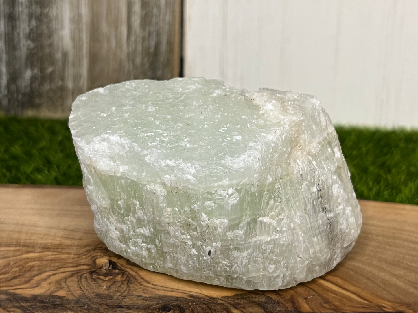 Pistachio Calcite Raw Stone