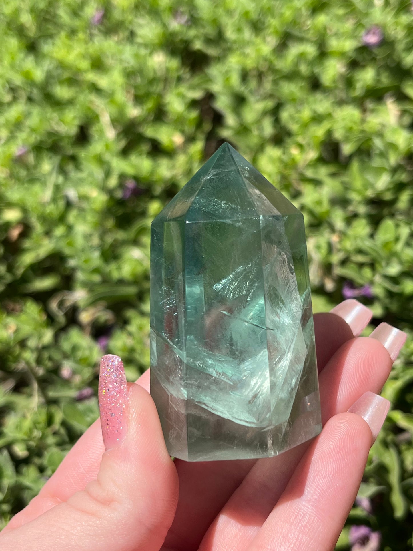 Green Fluorite Towers