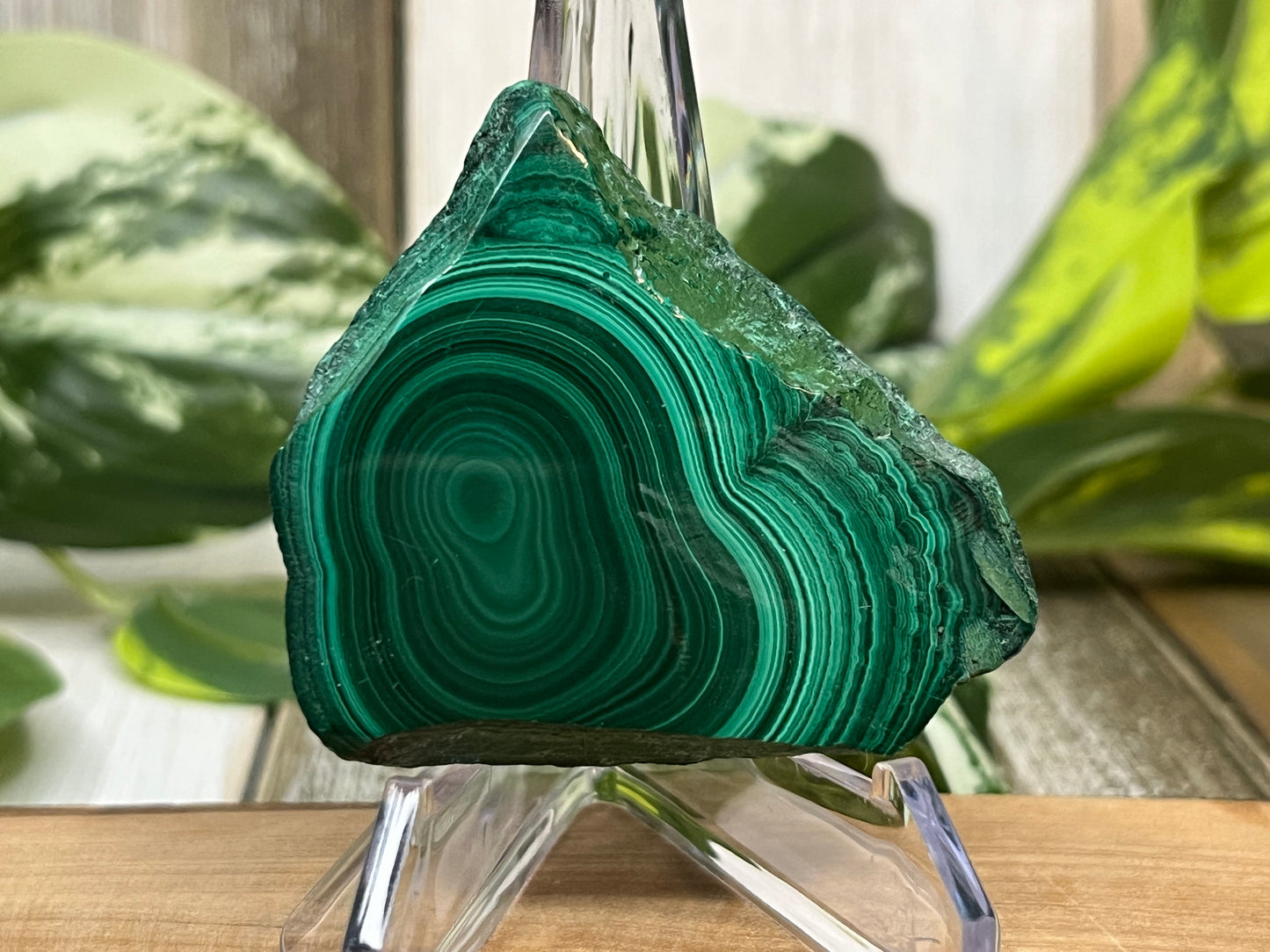 Malachite Slab Specimen