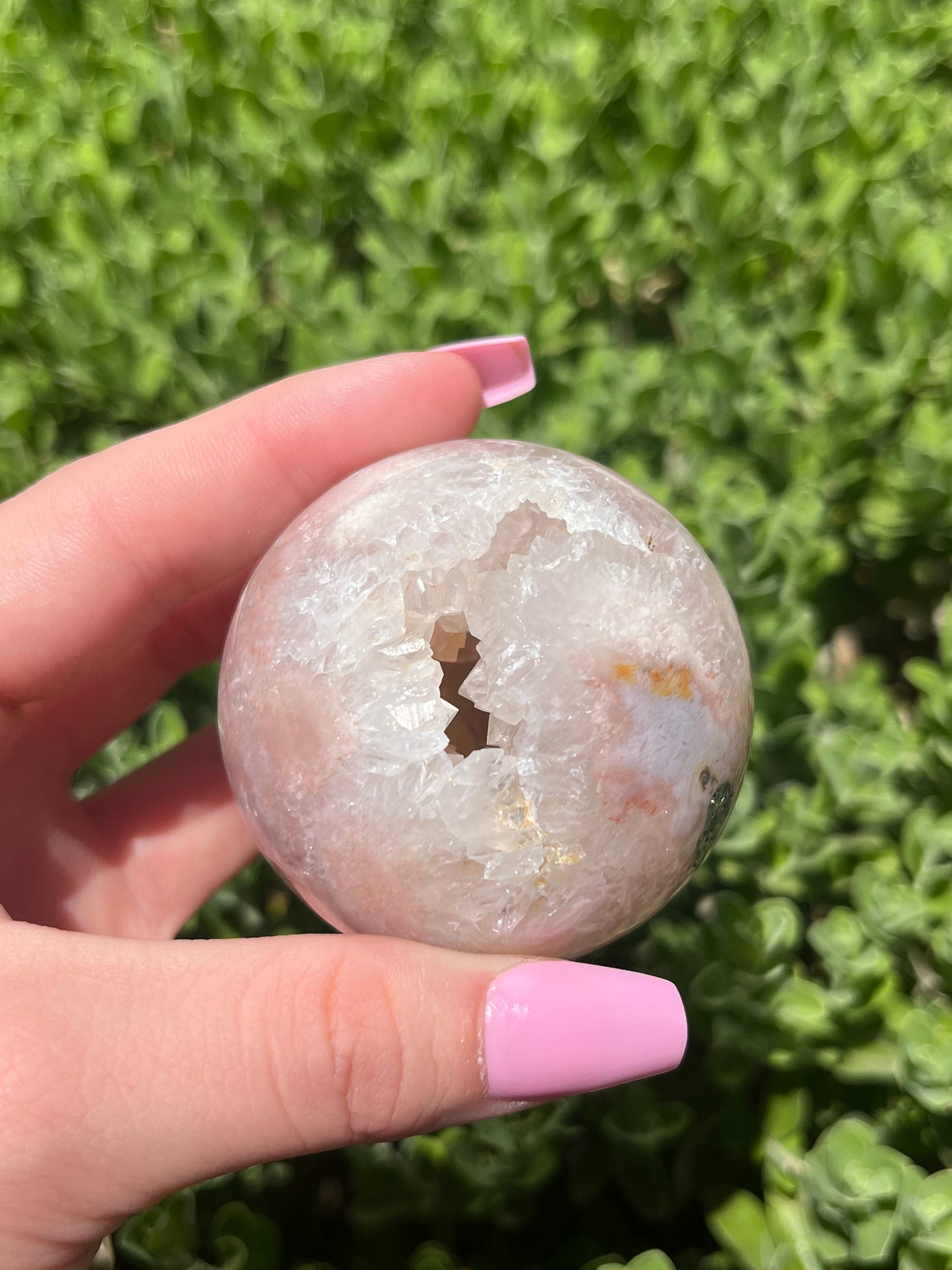 Pink Amethyst Spheres