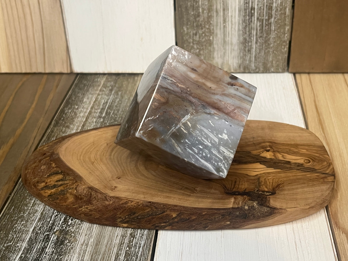 Ocean Jasper Cube
