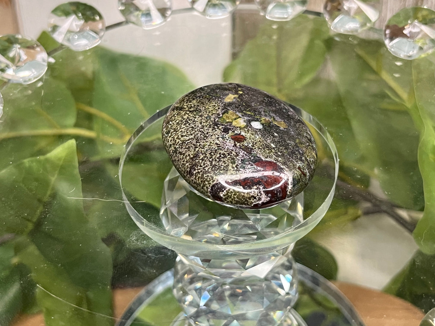 Dragon Bloodstone Palm Stones