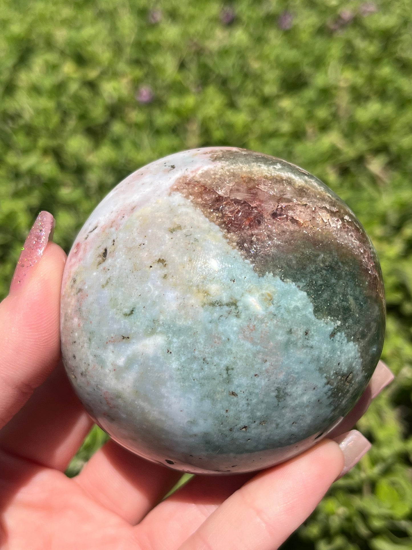 Sea Jasper Palm Stones