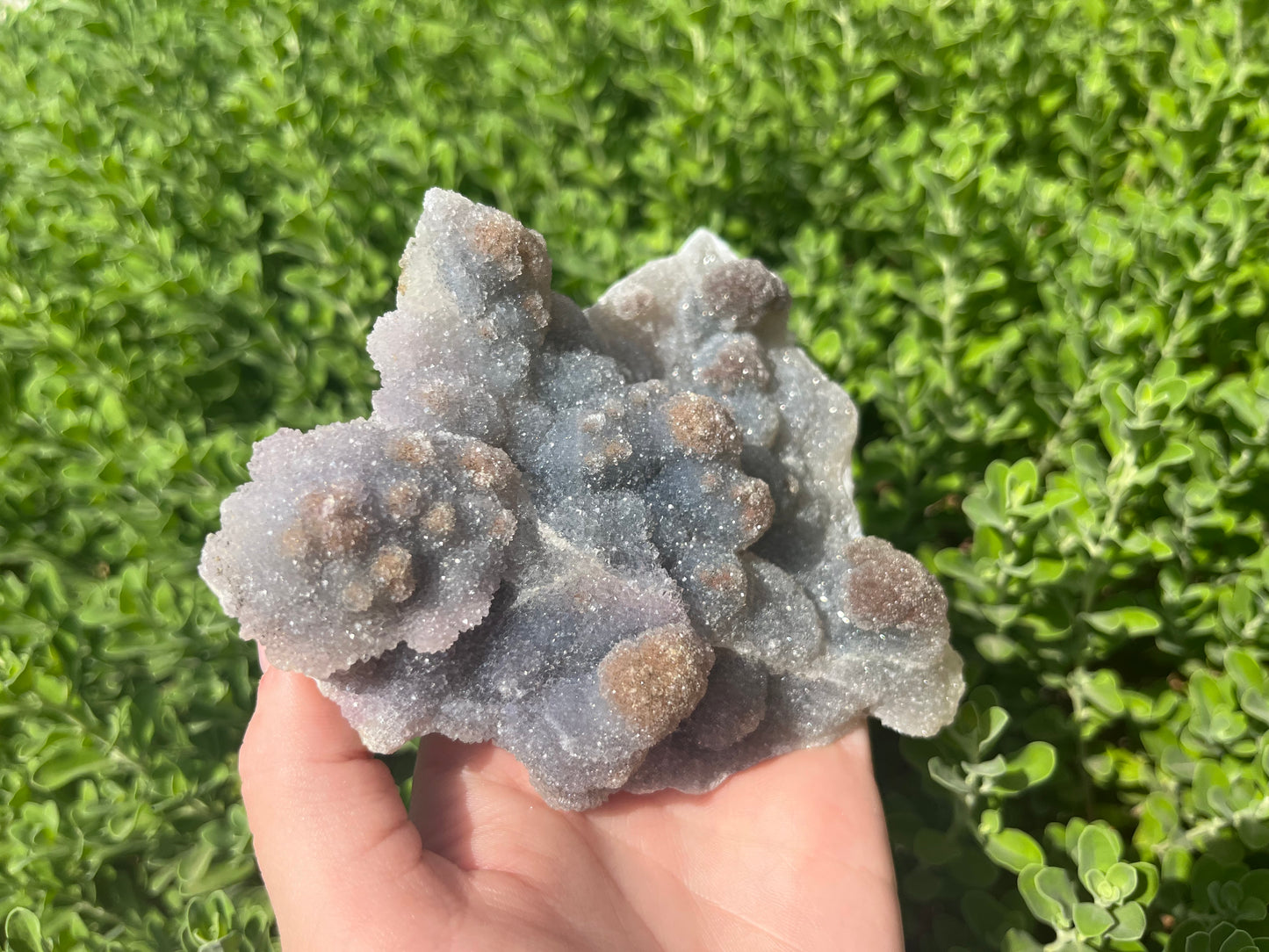 Amethyst Flower Plate Cluster