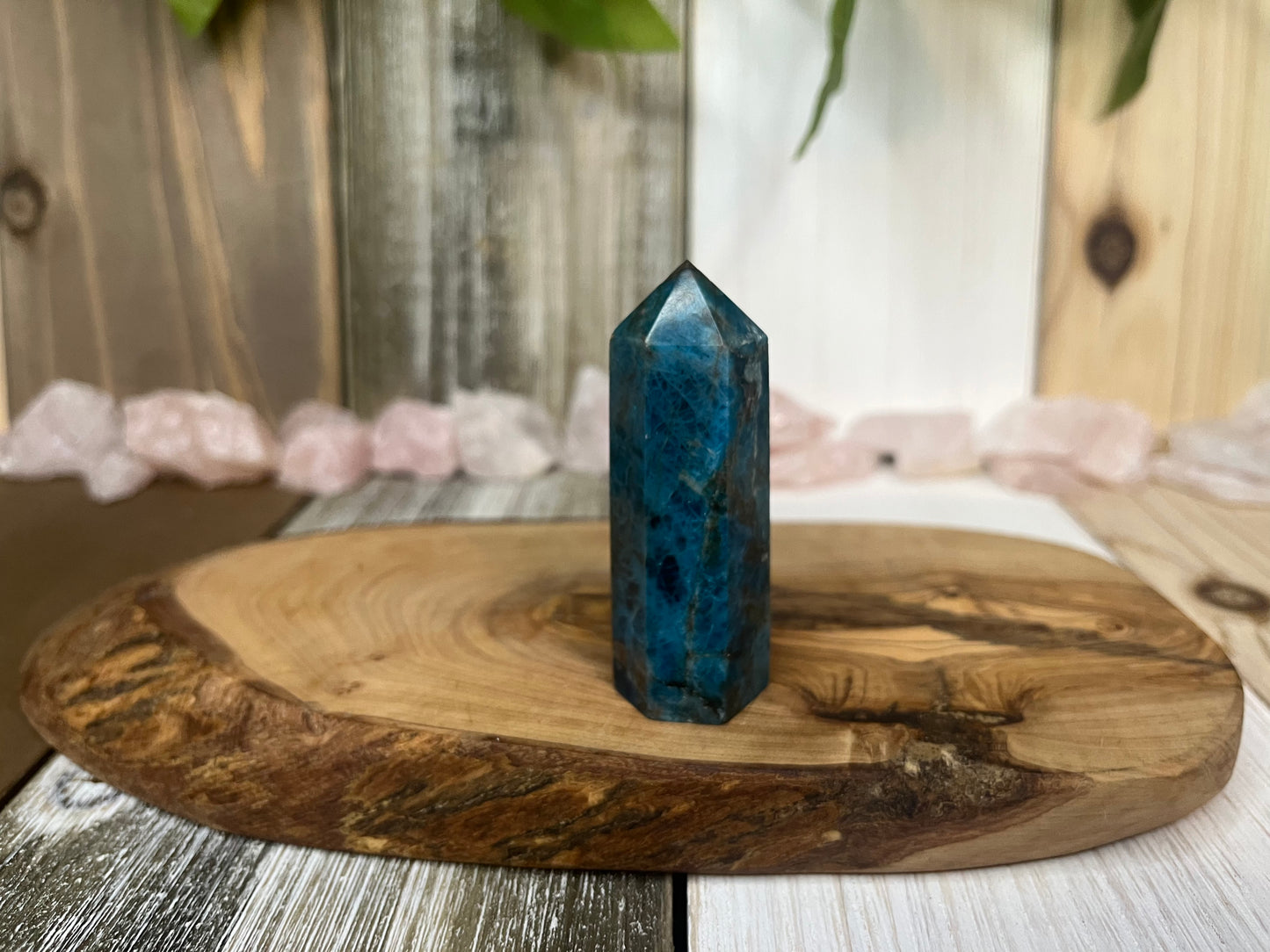 Blue Apatite Tower