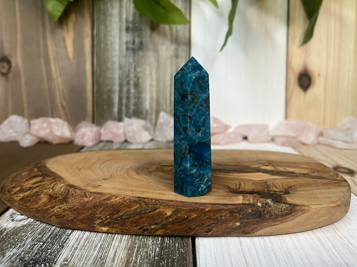 Blue Apatite Tower