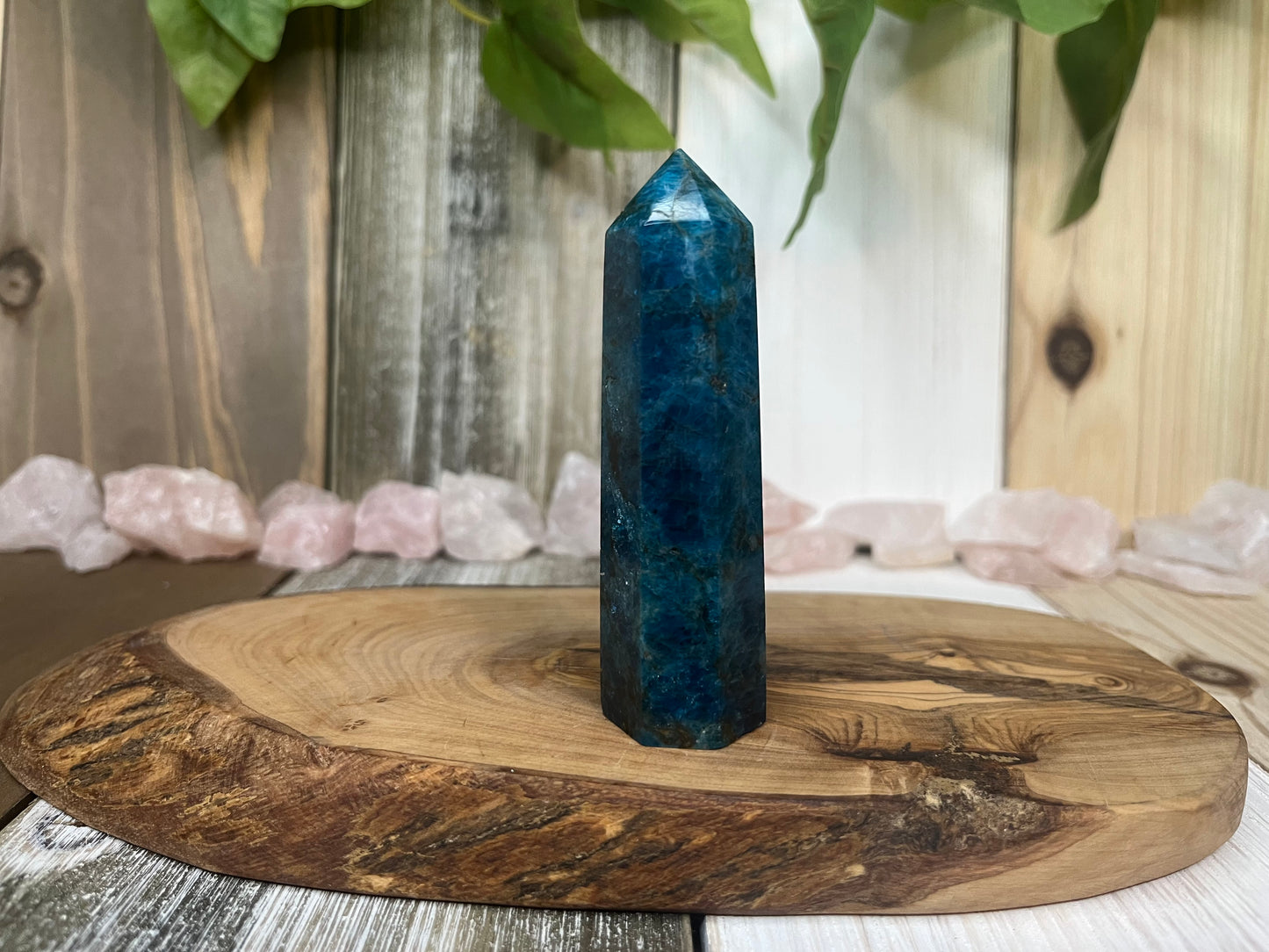 Blue Apatite Tower